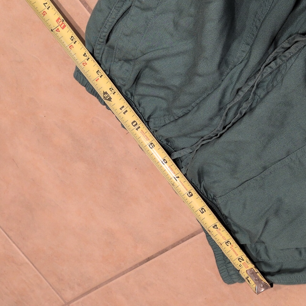 Lands End Green Palazzo Wide-Leg Pants Size 6P - Picture 2 of 5